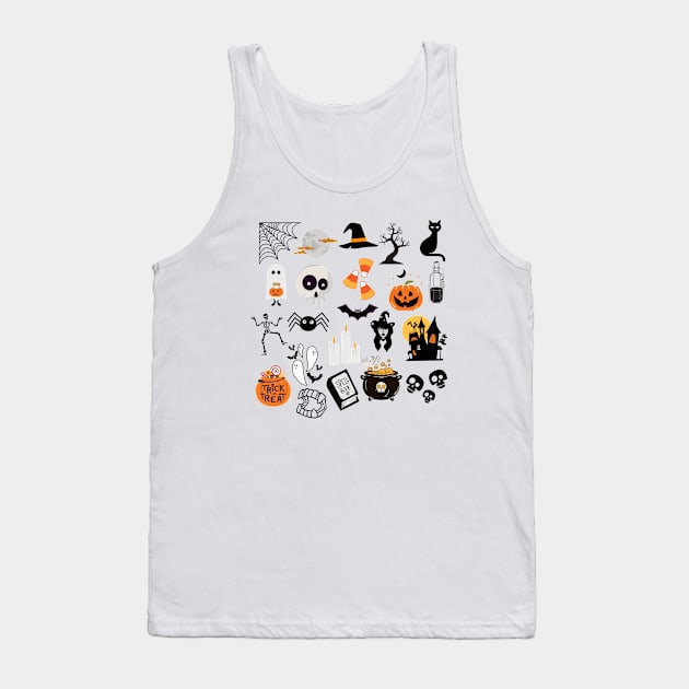 Halloween Tank Top by LazaAndVine